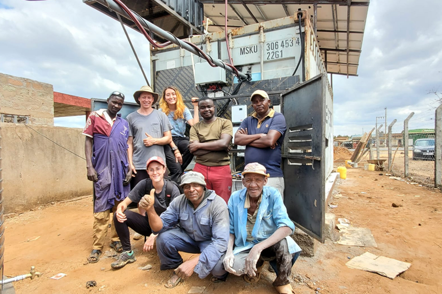 Addressing food insecurity in arid regions with an open-source evaporative cooling chamber design