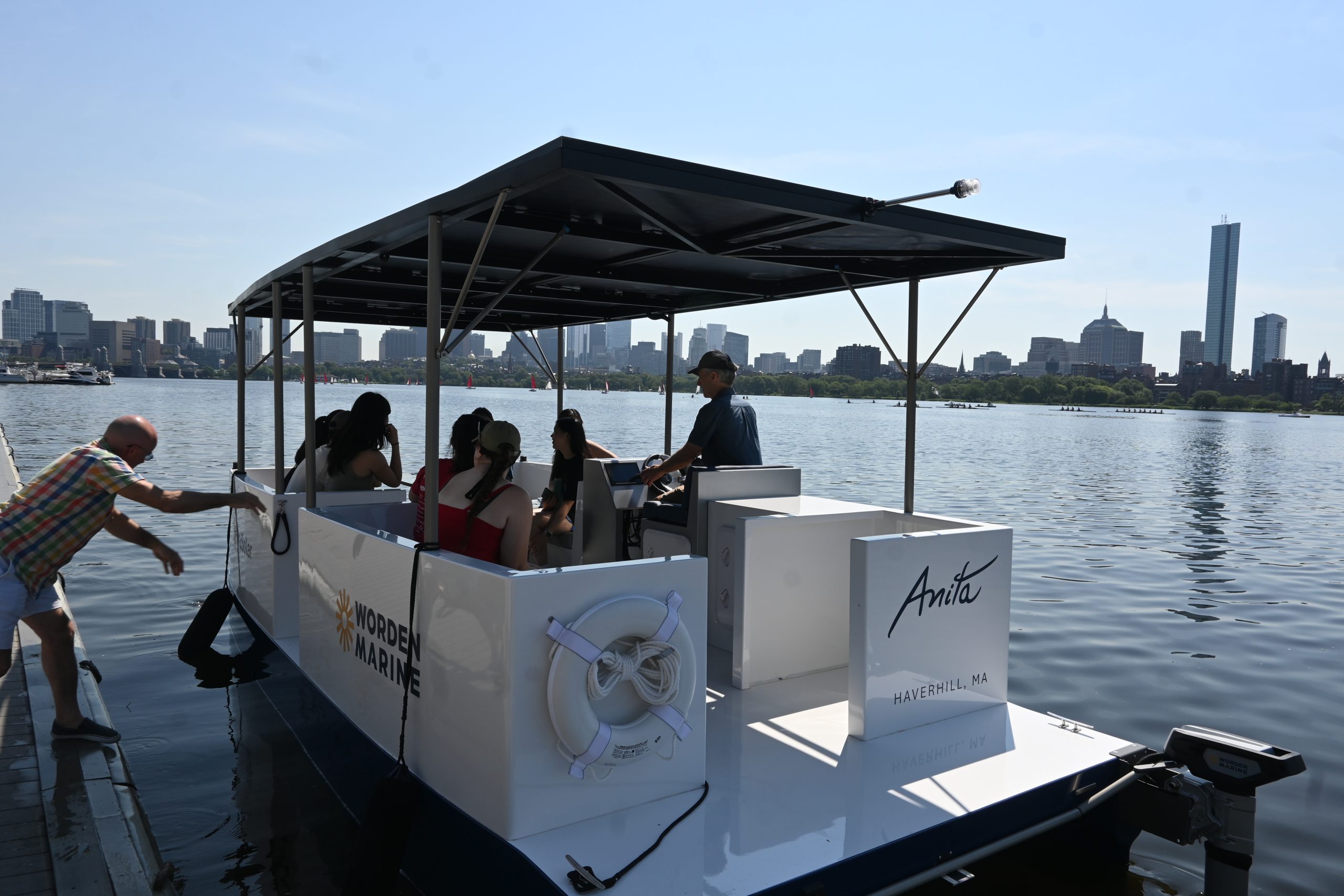 Transforming boating, using solar power