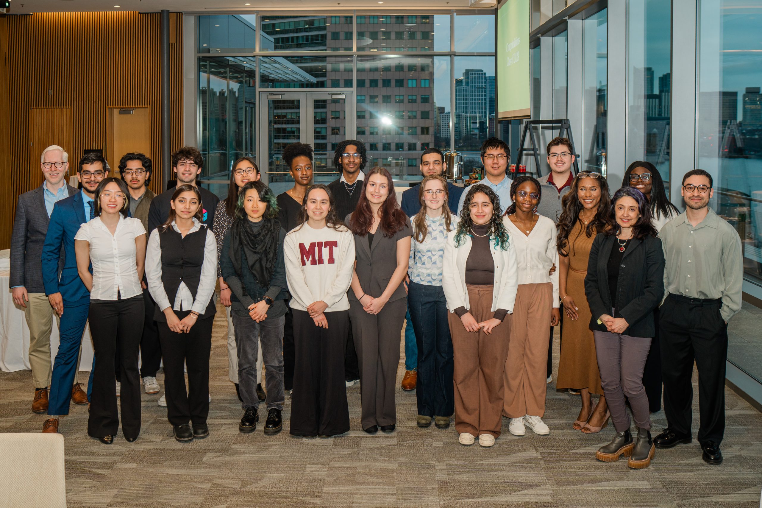 Group photo of students